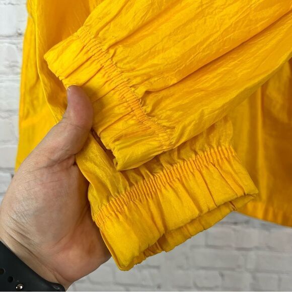 Wilson Packable Lightweight Jacket size large Yellow - Picture 5 of 10